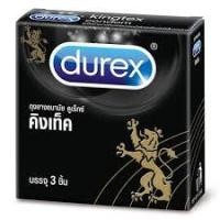 ราคา ถุงยางอนามัย ดูเร็กซ์ คิงเท็ค ไซส์ 49 มม. Durex Kingtex (1016694457)