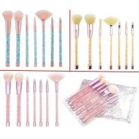 ราคา BOnline แปรงแต่งหน้า 7 ชิ้นด้าม สีเหลือง พร้อมกระเป๋าใส่เเปรง เซ็ตฟรุ้งฟริ้ง ด้ามคริสตัลอะคริลิค เเปรงเเต่งหน้า (1442956904)