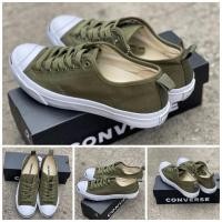 ราคา รองเท้าผ้าใบ Converse Jack Purcell สีเขียวขี้ม้า รองเท้าผ้าใบผู้ชาย รองเท้าผู้หญิง (13350263162)