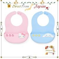 ราคา Sanrio Baby Silicone Bibs Hello Kitty Cinnamoroll Feeding Bib【 Direct from Japan 】 (41874606608)