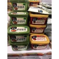 ราคา ขนาด 1 กิโลกรัม โคชูจัง korea cj gochujang 해찬들 고추장 นำเข้าจากประเทศเกาหลี100% ซอสพริกเกาหลีของแท้ (9661864926)