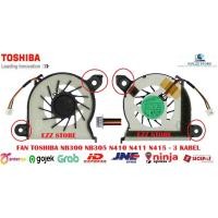 ราคา TOSHIBA SATELLITE MINI FAN NB300 NB305 N410 N411 N415 AB4105HX-KB3 MF40050V1-Q000-G99 3 สาย (43222677104)