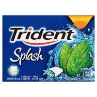 ราคา ไทรเด้นท์ สแปลช หมากฝรั่งปราศจากน้ำตาล รสเปปเปอร์มินต์ สอดไส้รสสเปียร์มินต์ 17.1กรัม (13715031506)