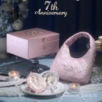 ราคา Flower Knows 7 Th Anniversary Limited Peripheral Ballet Jewelry Box Storage Box Pink Girl Heart Light Luxury Pearl Decoration (23060667145)