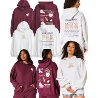 ราคา (ของแท้) Hollister graphic hoodie ฮู้ดดี้ เสื้อหนาว มี 2 สี (41018852259)