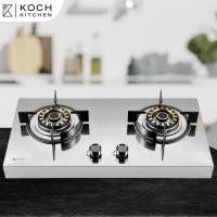 ราคา LOCAL789 KOCH KITCHEN เตาแก๊สตั้งโต๊ะหน้าสแตนเลส 2 หัวเตาทองเหลือง SAVANNAH สีเงิน ร้านอยู่ในไทย (23664489528)