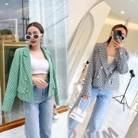 ราคา เสื้อคลุมทรงสูท เสื้อคลุมสีเขียว Minicloset (16535231361)