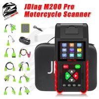ราคา JDiag M200 Pro เครื่องสแกนเนอร์รถจักรยานยนต์เครื่องมือวินิจฉัยเครื่องยนต์ ABS รหัส Fault Clear ECU Remap แบตเตอรี่ทดสอบ CO Idle หัวฉีดทดสอบ ECU โปรแกรมสําหรับ Honda Yamaha (24986476481)