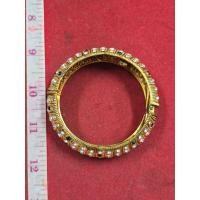 ราคา กำไลทองหลวงปู่โต๊ะกรุวัดพระแก้วประดับพลอยนางได้ใส่ได้ทุกไซส์ฝักบัวโตของแท้ผ่านพิธีปลุกเสกแล้ว (44078351979)