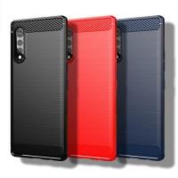 ราคา สําหรับ LG กํามะหยี่ G6 G6+ G7 Q9 One G7+ G8 G8S G8X V30 V30S V35 V30 + V40 V50 V50S V60 ThinQ Stylo 6 5 5X K7 Q9 + Q7 + Q6 + Q7 + Q9 + คาร์บอนไฟเบอร์ Q7 + Q9 + Q9 + Q6 กรณี ซิลิโคนกันชน (56305991181)