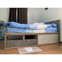 ราคา เตียงนอน 6 ฟุต รุ่น Amsterdam BW ลิ้นชักขวา (มือสองสภาพนางฟ้า) | Koncept Furniture (20903628053)