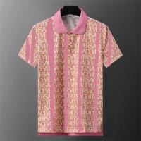 ราคา Versace2024 เสื้อโปโลผู้ชายฤดูร้อนป้ายเย็บปักถักร้อยอินเทรนด์เสื้อโปโลแขนสั้นเสื้อยืดสีขาวคลาสสิก (26160719280)