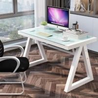 ราคา โต๊ะคอมพิวเตอร์กระจกนิรภัย ทรง△ สามเหลี่ยม IKEA ส่งฟรี! (1445763112)