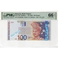 ราคา ธนบัตรเกรดมาเลเซีย 100 ริงกิต ปี 2001(Gem Uncirculated ) (20870194031)