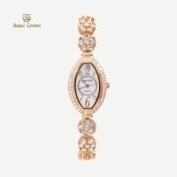 ราคา Royal Crown รุ่น 3813L แบรนด์เนมแท้ นาฬิกาข้อมือผู้หญิงเล็กๆกันน้ำ ล้อมเพชร - Vayo Jewelry (23663338347)