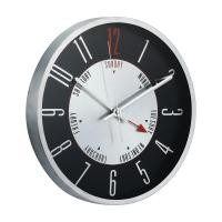 ราคา INDEX LIVING MALL นาฬิกาติดผนัง รุ่นร็อกซี่ย์ ขนาด 14 นิ้ว - สีดำ/เงิน (28717657614)