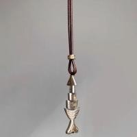 ราคา เงินสร้อยคอสตริงสีดําแห้งปลาขนาดเล็ก (57801241384)