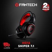 ราคา FANTECH HG16 (SNIPER 7.1) Stereo Headset for Gaming หูฟังเกมมิ่ง แบบครอบหัว มีไมโครโฟน ระบบสเตอริโอ กระหึ่ม ระบบเสียงเซอ (2766624661)