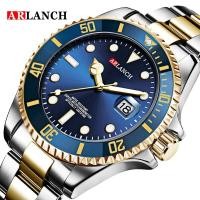 ราคา ARLANCH ผู้ชาย Quatrz นาฬิกาสปอร์ตบุรุษนาฬิกาแบรนด์หรูกันน้ํานาฬิกาควอทซ์เหล็กเต็มรูปแบบผู้ชาย Relogio Masculino (42911092571)