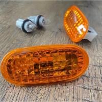 ราคา EVO3 EVO 3 E3 2000 FENDER LAMP CRYSTAL ORANGE // สีเหลือง WIRA WAJA STORN LANCER GSR EVO4 EVO5 EVO6 (25497377409)
