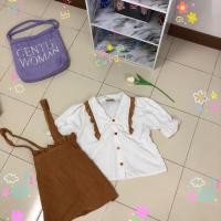 ราคา เซท2ชิ้น เอี๊ยม+เสื้อ (25730360073)