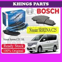 ราคา ชุดผ้าเบรคหน้า BOSCH Nissan Serena C25 2.0L | บ๊อช (54002941757)