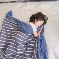 ราคา ผ้าห่มมูจิลายทางใหญ่ญี่ปุ่นแท้ (27213663578)