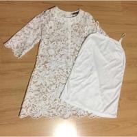ราคา เดรสลูกไม้ แฟชั่น (765551608)