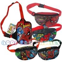 ราคา กระเป๋าคาดเอว กระเป๋าคาดอก Spiderman สไปเดอร์แมน สีดำ - ของแท้ (13258335917)