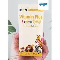 ราคา วิตามินรวม บำรุงร่างกาย Boone Vitamin plus lysine syrup 100 ml 1 ขวด (7852696975)