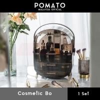 ราคา คริสตัลเครื่องสําอางแต่งหน้ากล่องจัดเก็บด้วยแสงกล่องเก็บเครื่องสําอางโปร่งใสออกแบบโต๊ะเครื่องแป้งแบบพกพา (28507448017)