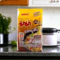 ราคา มาม่า บะหมี่กึ่งสำเร็จรูป รสหมูสับ 60 กรัม แพค 10 ซอง ราคาประหยัด (26550066389)