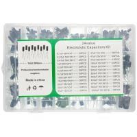ราคา 500 ชิ้น/ล็อต diy 0.1UF-1000UF 24 ค่าอลูมิเนียม Electrolytic Capacitors 16-50V ผสม Electrolytic capacitor ชุดสารพันกล่อง 100UF 47UF 33UF 22UF 10UF 680UF 1000UF 16V 25V 50V 50V 50V 50V (42609594090)