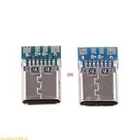 ราคา SUN 2 ชิ้น 16-Pin USB Type-C พอร์ตมาตรฐานหญิงบัดกรีแจ็คพอร์ตชาร์จซ็อกเก็ต USB สําหรับ USB เปลี่ยนซ่อม (45502919682)