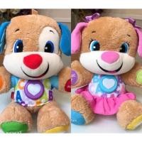 ราคา ตุ๊กตาหมาน้อยสอนภาษา Fisher-Price Laugh & Learn Smart Stages Puppy (สีฟ้า) มือ 2 (2353676702)