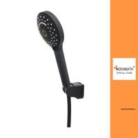 ราคา Novabath NOVABATH ชุดฝักบัว 5 จังหวะ BLACK SERIES NVB-HS053B 1A (25313417686)