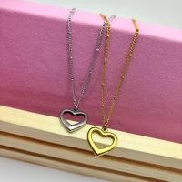ราคา Piing me Stainless steel with Heart Pendant Necklace | สร้อยคอสแตนเลสพร้อมจี้หัวใจ (26813390018)