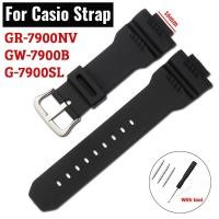 ราคา สําหรับ เหมาะสำหรับ G7900 G-7900 SL GW-7900B GR-7900NV สายนาฬิกา 16 มม.ยางนุ่มสายนาฬิกาสายรัดข้อมือซิลิโคนสําหรับผู้ชายสร้อยข้อมือกีฬาเปลี่ยนวงสีดํานาฬิกากันน้ํา (28116582184)