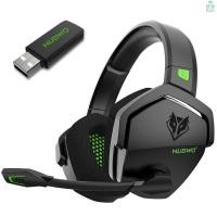 ราคา Nubwo G06 ชุดหูฟังเกมมิ่งไร้สาย ตัดเสียงรบกวน พร้อมไมโครโฟน แบตเตอรี่ 2.4G BT 48 ชั่วโมง สําหรับ PS (25436250444)