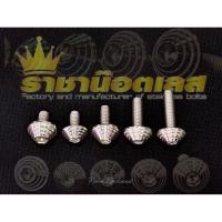 ราคา น๊อตชุดสี(ลายก้นหอยพีระมิดทรงสูง)ราคาต่อ 1 ตัว(m6x10.6x12.6x15.6x20.6x25) (27837273096)