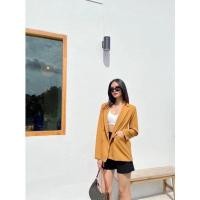 ราคา Blazer เกาหลี งานป้าย Wynn นางแบบใส่งานจิง งานป้าย พร้อมส่ง (10077661666)