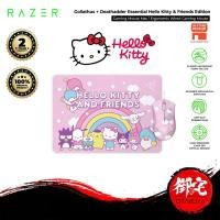 ราคา แผ่นรองเมาส์สําหรับเล่นเกม RAZER Goliathus + Deathadder Essential Ergonomic เมาส์สําหรับเล่นเกมแบบมีสาย - รุ่น Hello Kitty And Friends (22643440794)