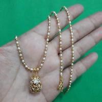 ราคา สร้อยคอสี2 กษัตริย์พร้อมจี้ถุงเงินถุงทอง G0304 (1264083325)