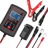 ราคา ❤ เครื่องชาร์จแบตเตอรี่รถยนต์6v และ12v Smart เครื่องชาร์จแบตเตอรี่อัตโนมัติ Maintainer Trickle (43912443229)