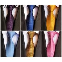 ราคา เนคไทผ้าไหม สีเหลือง สีม่วง สีน้ำเงิน สำหรับผู้ชาย (28807501715)