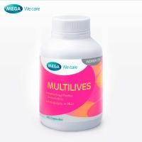 ราคา MEGA We care เมก้าวีแคร์ MULTILIVES (30 's ) มัลติไลฟ์ 30 เม็ด (25530484175)