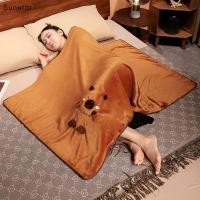 ราคา Sunstar Capybara Flannel Nket Capybara Plush Casual Warm Roll nket โยน nket ห้องนอนสํานักงานผ้าปูที่นอนอุปกรณ์ของขวัญ Nice (40378393419)