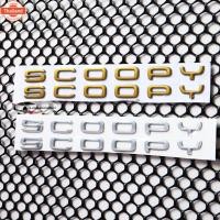 ราคา 1 คู่ สติ๊กเกอร์ ตัวนูน SCOOPY sticker สกูปyear้ แต่งรถ มอเตอร์ไซค์ สำหรั HONDA SCOOPY-i (42166023658)