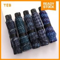 ราคา [TEB] QSTAR Classic Checkered Foldable EasyCarry Sun Rain Protection 10K Umbrella / Payung Pendek (49504142229)