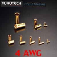 ราคา FURUTECH GS-83P(G) 4AWG Crimp Sleeves High Performance Crimp Sleeves audio grade made in japan (12318300598)